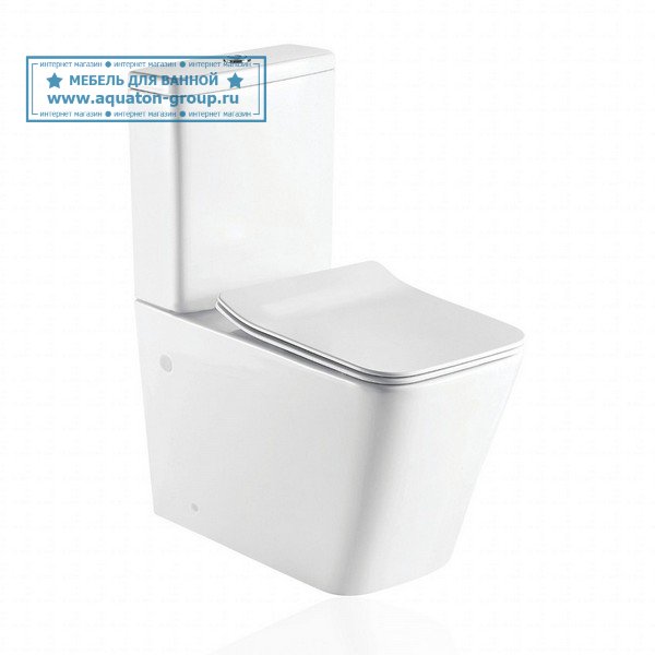 Бачок для унитаза Koller Pool Kvadro KR-0675-RC-T белый Бачок для унитаза Koller Pool Kvadro KR-0675-RC-T белый