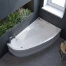 Ванна акриловая Koller Pool Nadine 150х100 R Асимметричная, белая